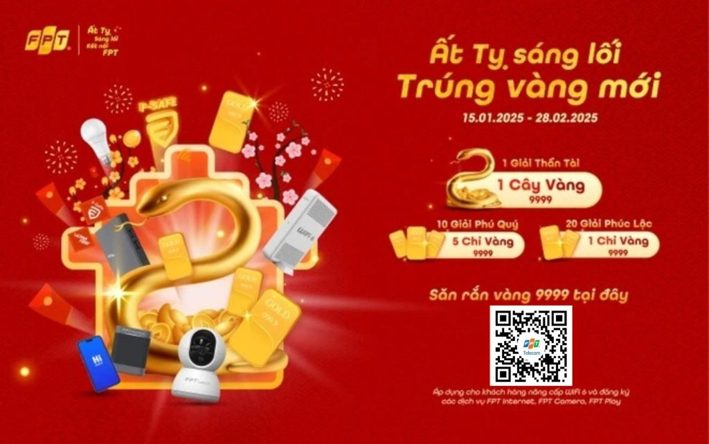 Sắn rắn vàng FPT Telecom