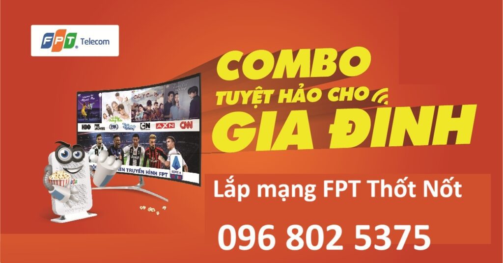Lắp mạng FPT Thốt Nốt Cần Thơ - Số điện thoại FPT Thốt Nốt: 0968025375